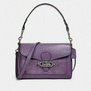 Coach Jade Messenger in Dust Lavender Satchel
